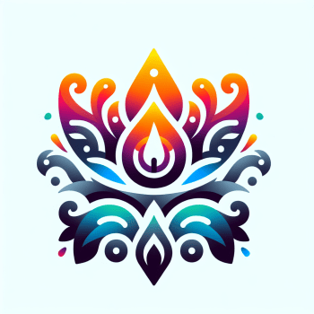 A logo for a site named "दियालो" that means light and represents the essence of nepal and its cultural and artistic expression, capturing the beauty and depth of creativity in a contemporary and unique design.